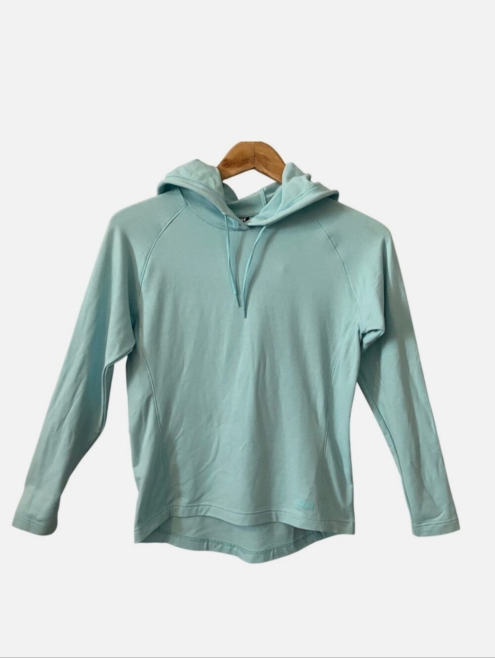 HELLY HANSEN Light Blue Technical Pullover Hoodie - Women's Size Small